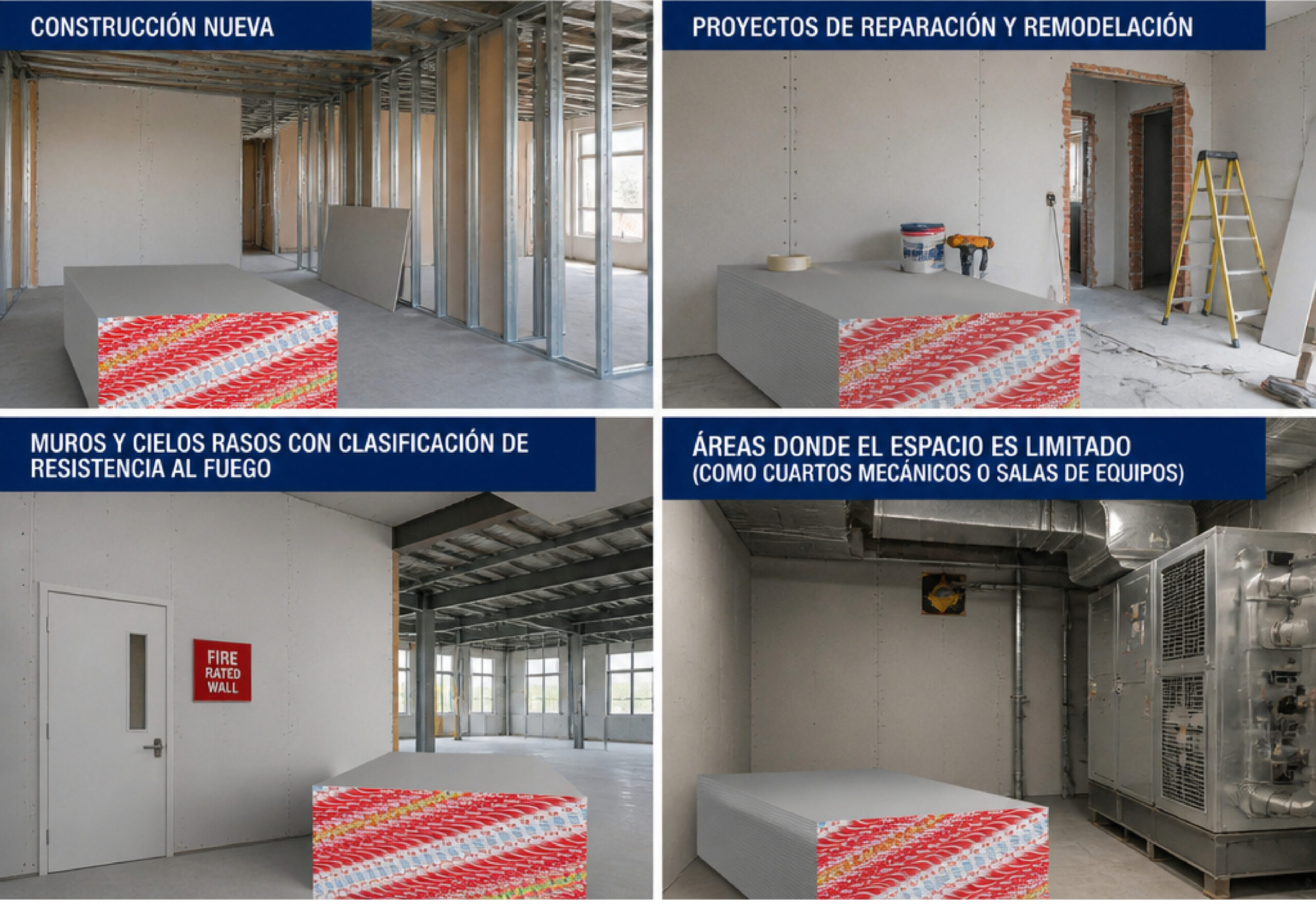Lámina de yeso Sheetrock® Brand Flexible