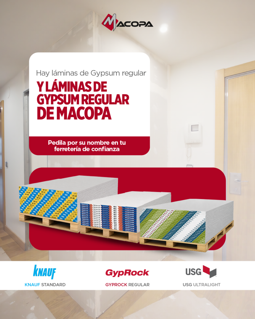 Lámina de gypsum regular marcas, opciones y cómo elegir la adecuada